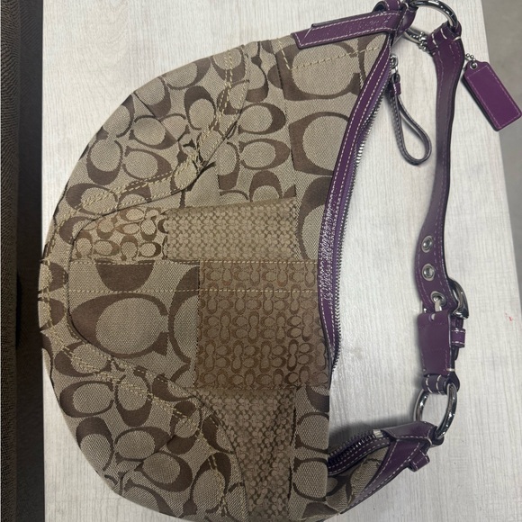 Coach Signature Patchwork Shoulder Bag – Like New - Picture 6 of 6